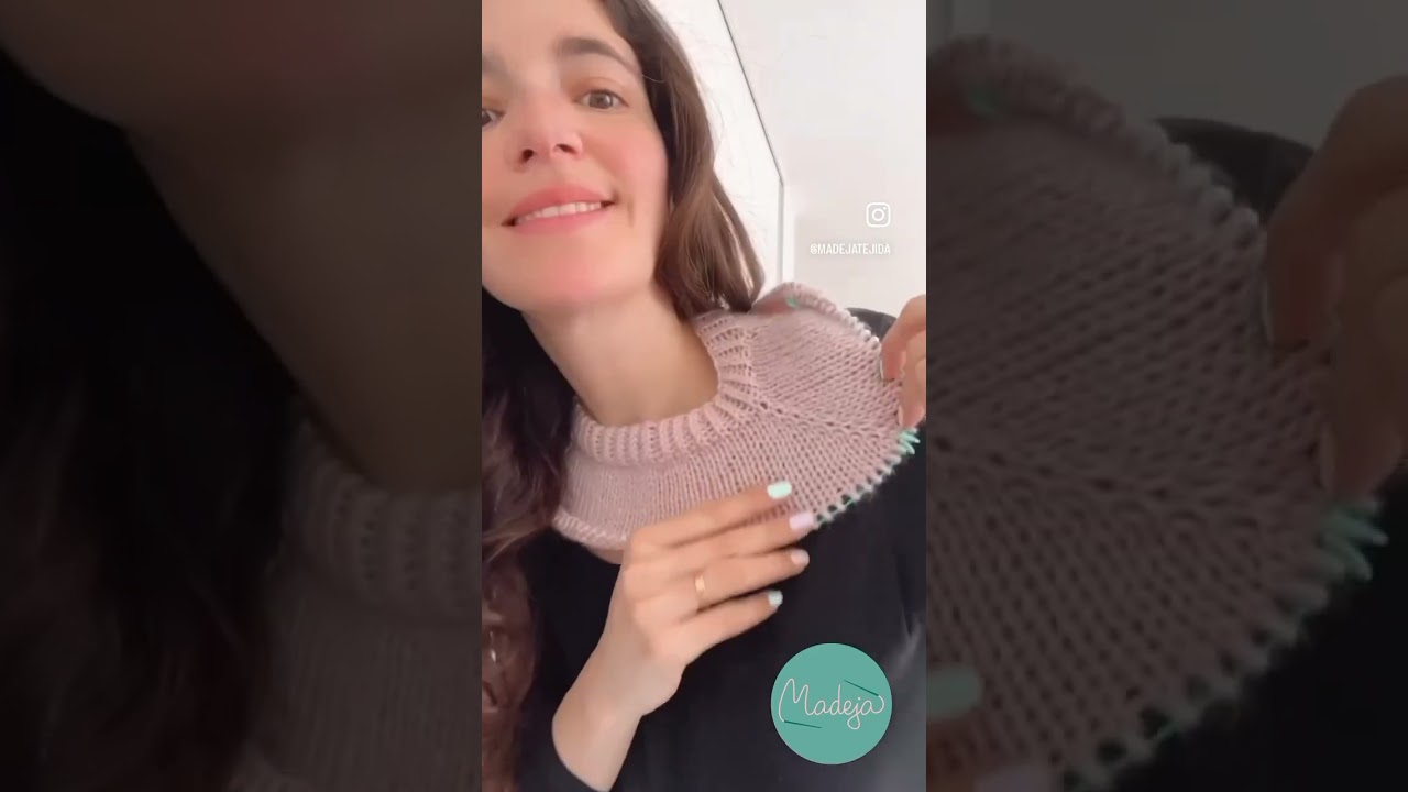 Queres empezar a tejer con agujas circulares? Este curso es para vos ✨@madejatejida #tricot