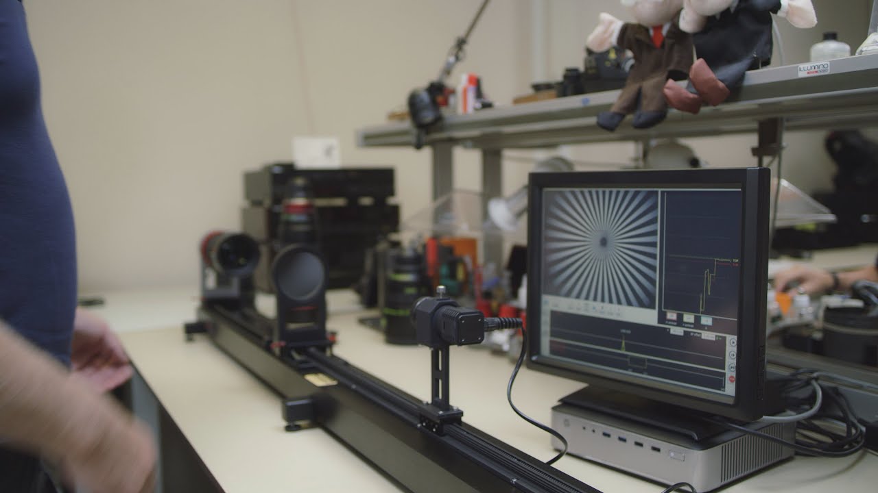 Vocas Optical service department - Lumacon demonstration