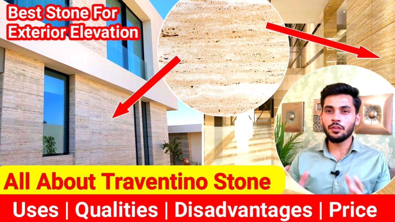 All About Traventine Stone | Best Stone For Exterior | Uses | Pros. and Cons. | Costing