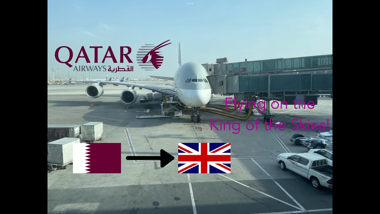 Flying on the King of the Skies! | Tripreport | Qatar Airways economy | Airbus A380 | Doha - London