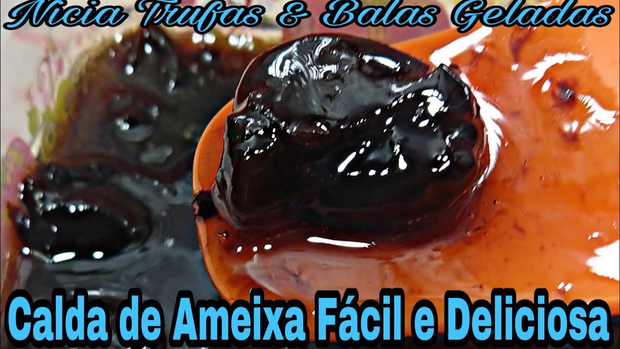 CALDA DE AMEIXA FÁCIL RÁPIDA E SABOROSA.