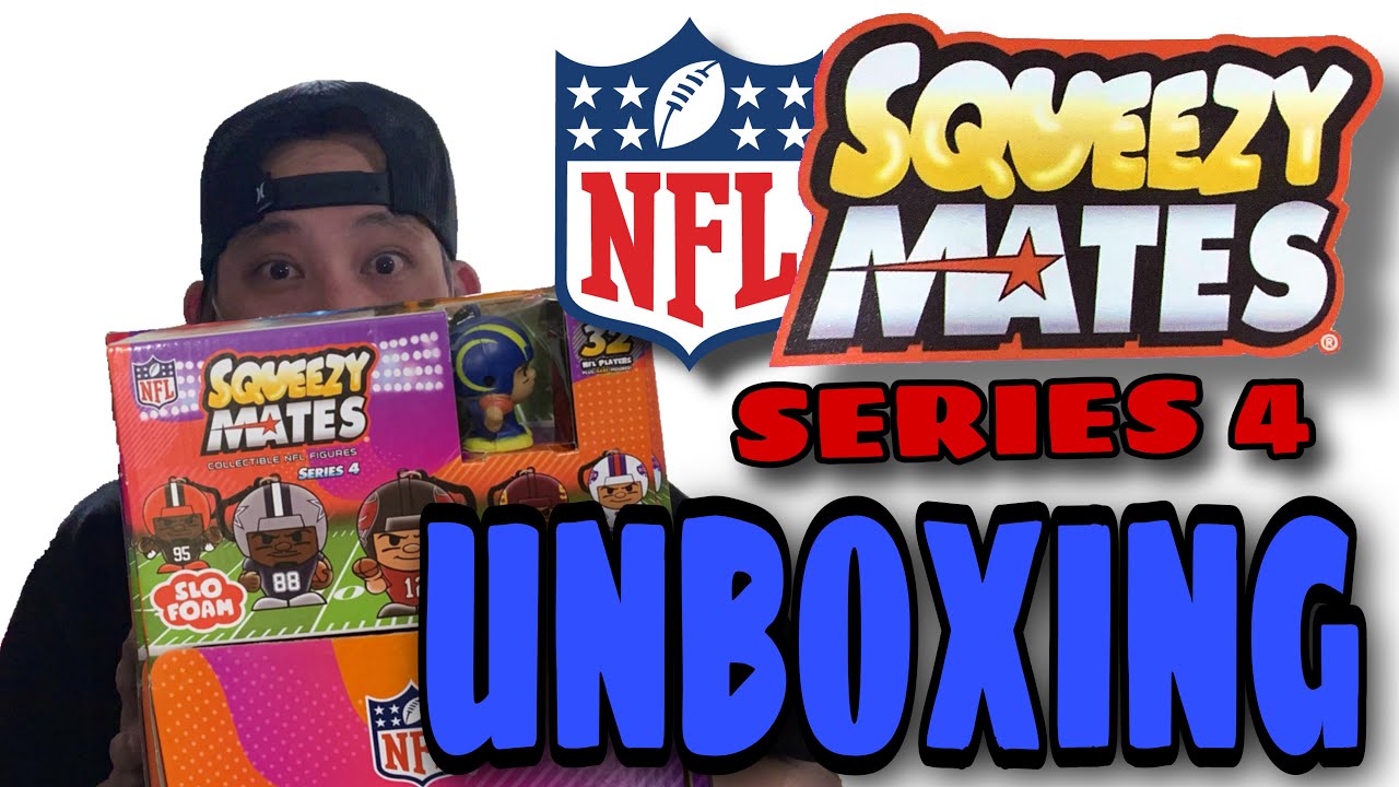NFL Football Squeezymates Super Bowl LVI Sunday Blind Bag Unboxing