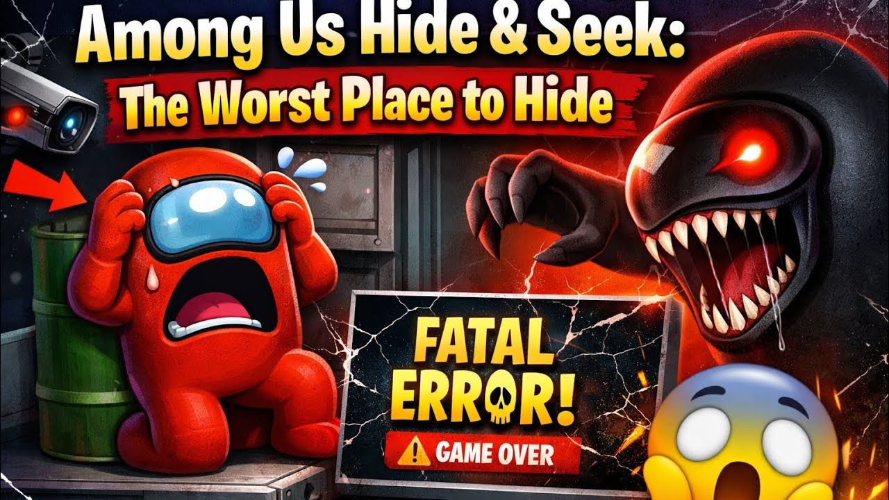 	•	🤡 Among Us Hide & Seek: Worst Hiding Spot Ever