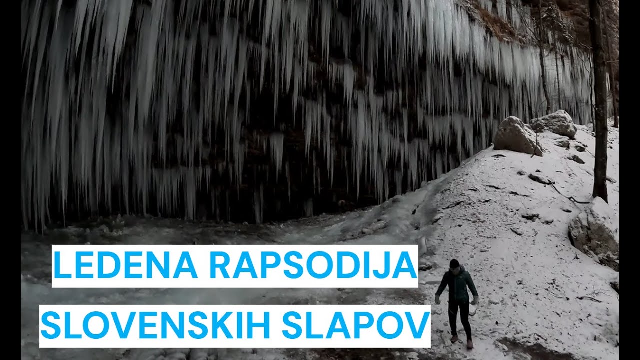 V ledenem kraljestvu slovenskih slapov Peričnik, Grmečica in Ukanška Suha