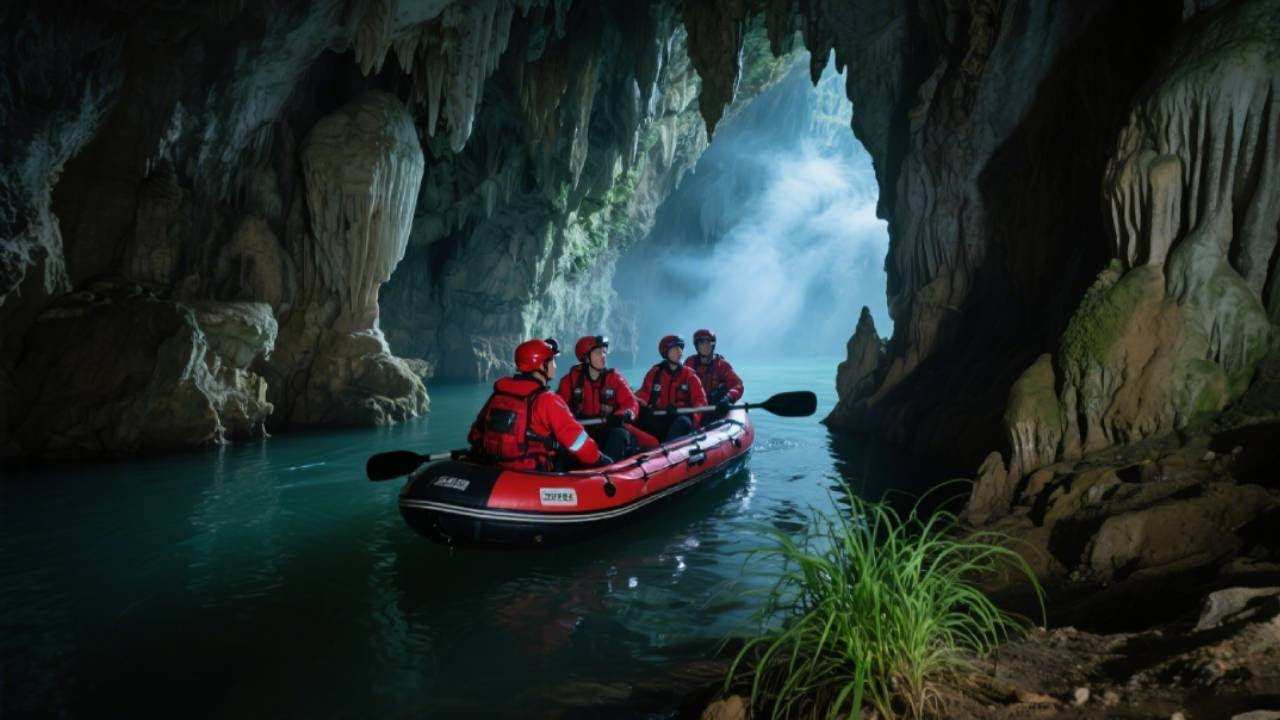 在长生洞穴中发现了幽冥草！传说徐霞客也曾到访！【探险中国帅帅】