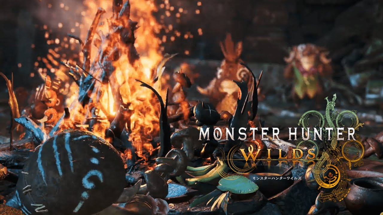 【モンハンワイルズ】ポッケ村のテーマ【1時間耐久】モリバーの宴と焚き火 Pokke VillageーMonster Hunter Wilds  Relax music  癒し 作業用BGM