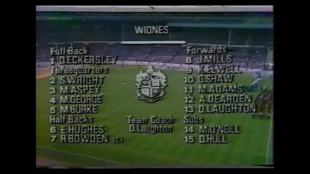Wakefield Trinity vs Widnes 1979 Challenge Cup Final - 1st Half