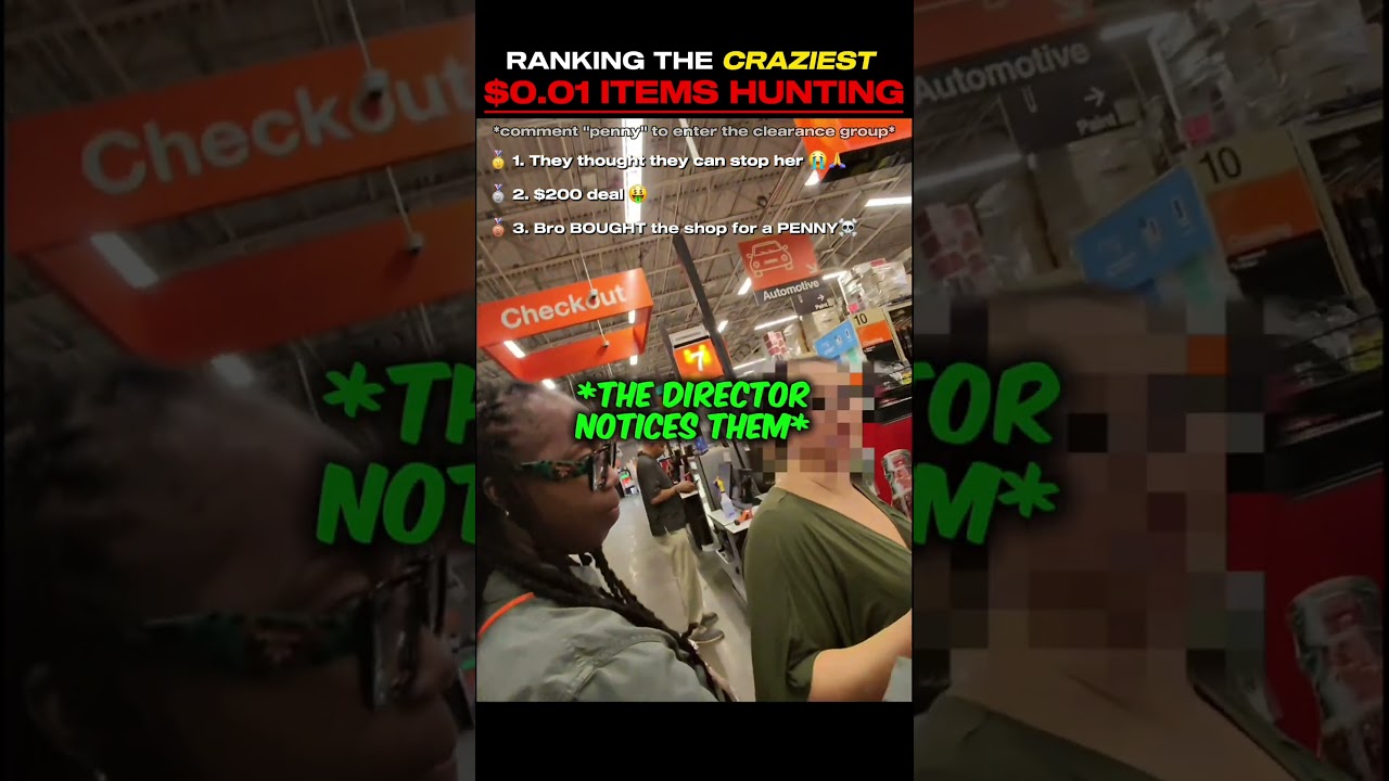 Ranking the BEST 1 PENNY DEALS #shorts #deals #homedepot #retail