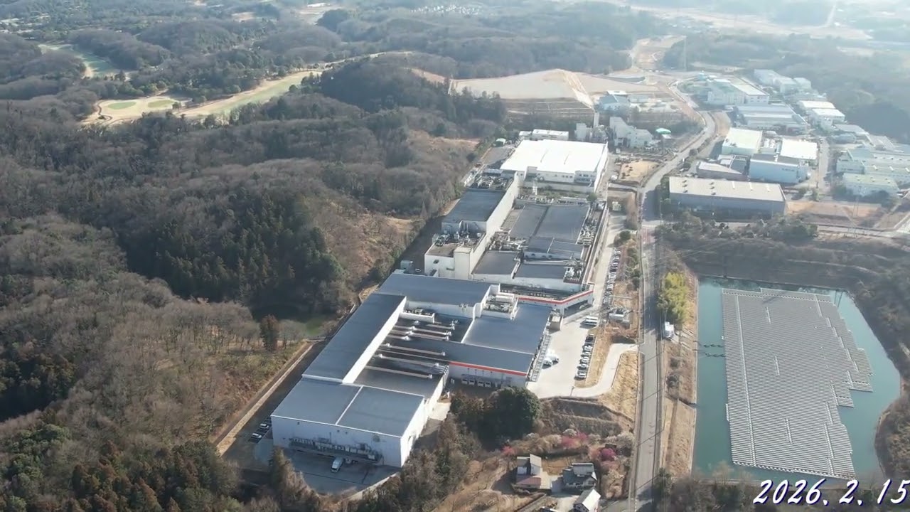 【滑川町～嵐山町空撮】（2026 2 15）撮影