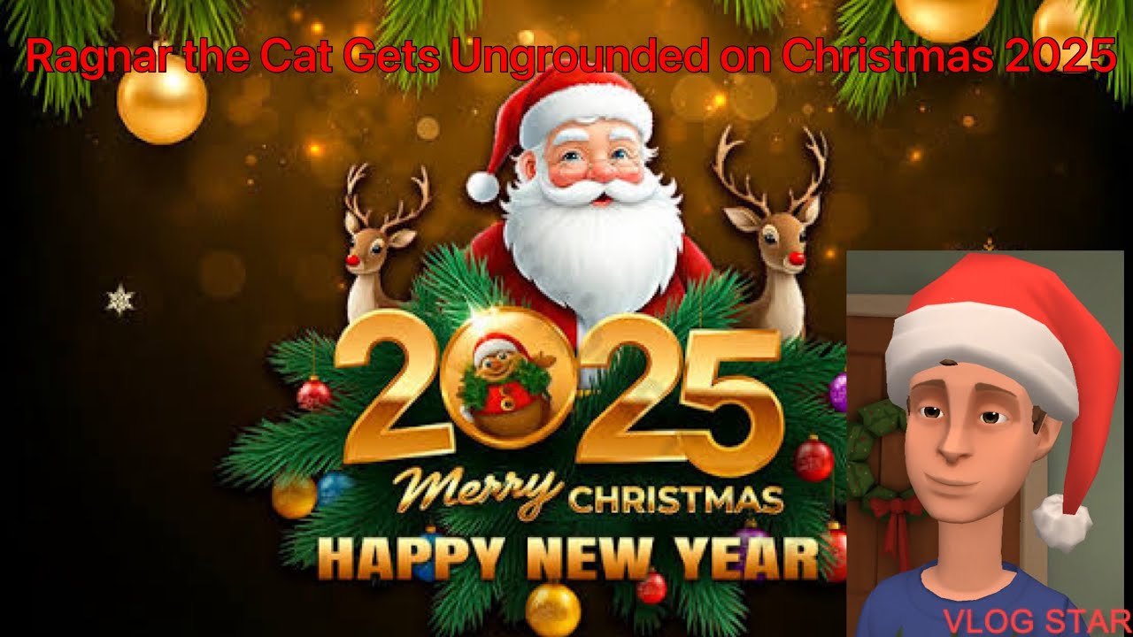 Ragnar the Cat Gets Ungrounded on Christmas 2025