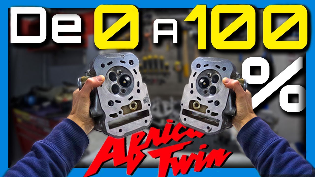 2️⃣AfricaTwin750👎[PASO A PASO]🔥Tapas de cilindros🔥