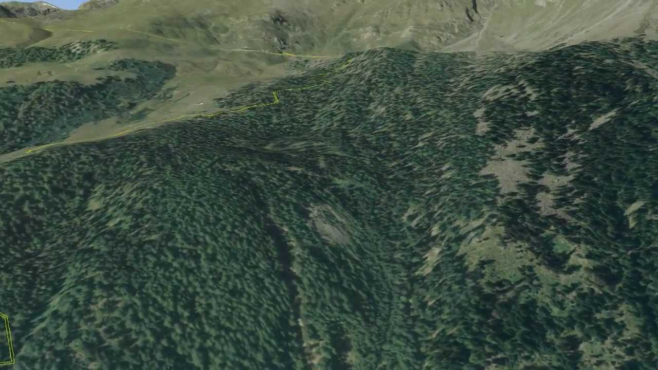 Sentieri Valle d'Aosta 3D - Orvieille, Laghi Djouan