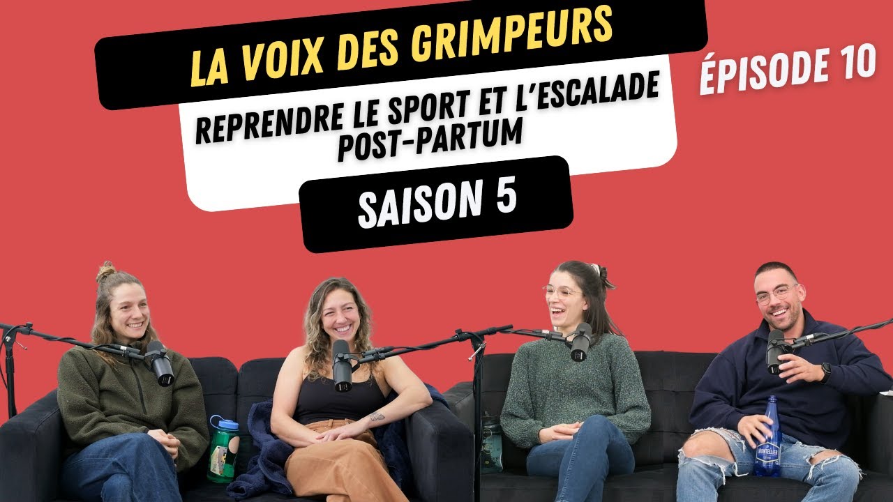 Reprendre le sport/escalade après un accouchement