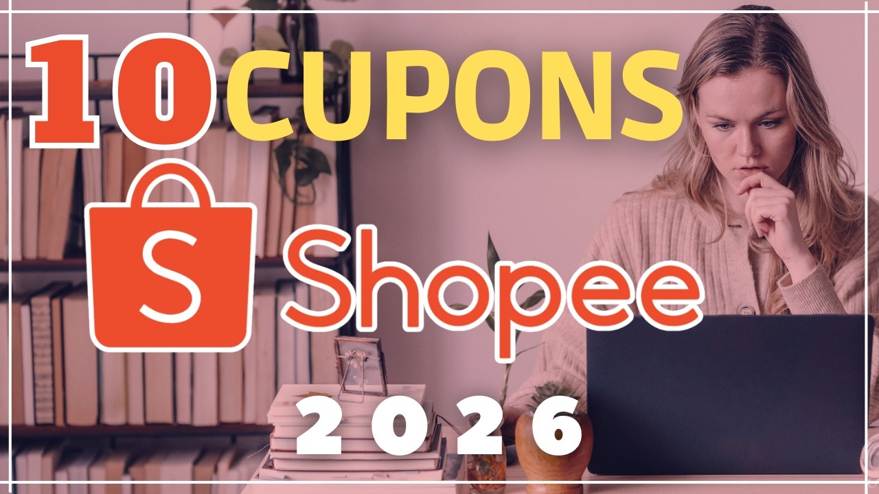 CUPOM DE DESCONTO SHOPEE 2026 Janeiro Cupom SHOPEE como conseguir usar compra hoje ganhar c&oacute;digo