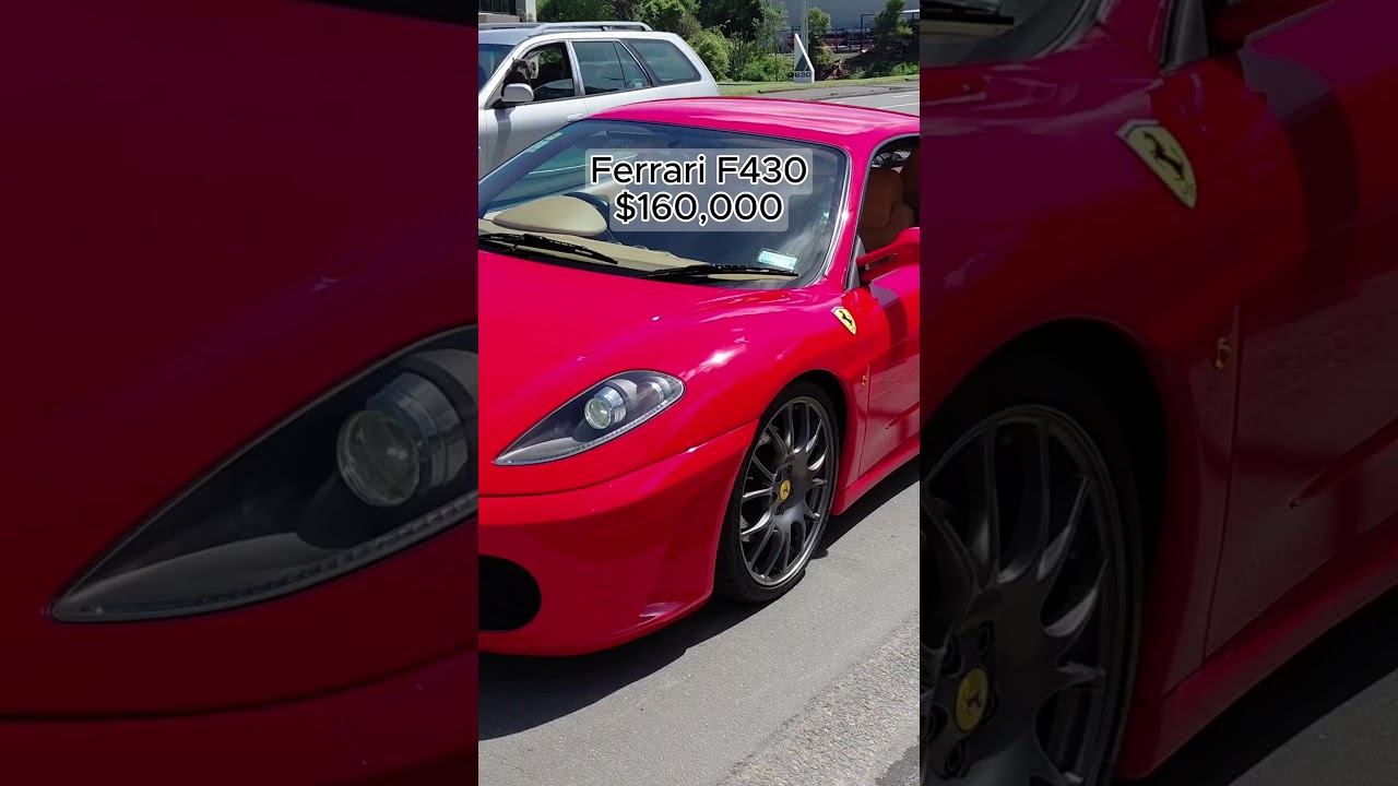 Supercars with prices 