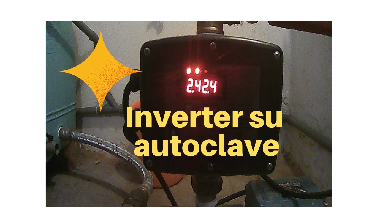 Pompa inverter autoclave