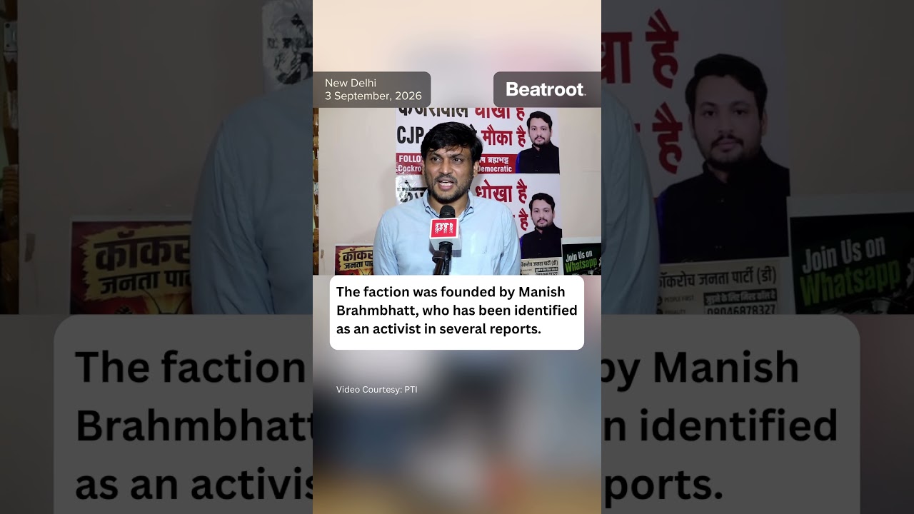 Faction called &lsquo;Cockroach Janta Party - Democratic&rsquo; has emerged just months after CJP was formed.