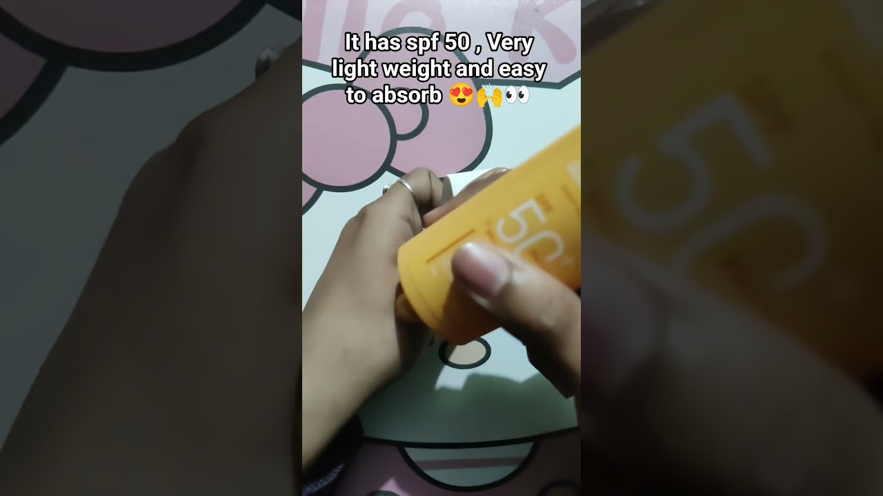 dot and key sunscreen 🥰🧴✨ suits all skin type 😘❤️