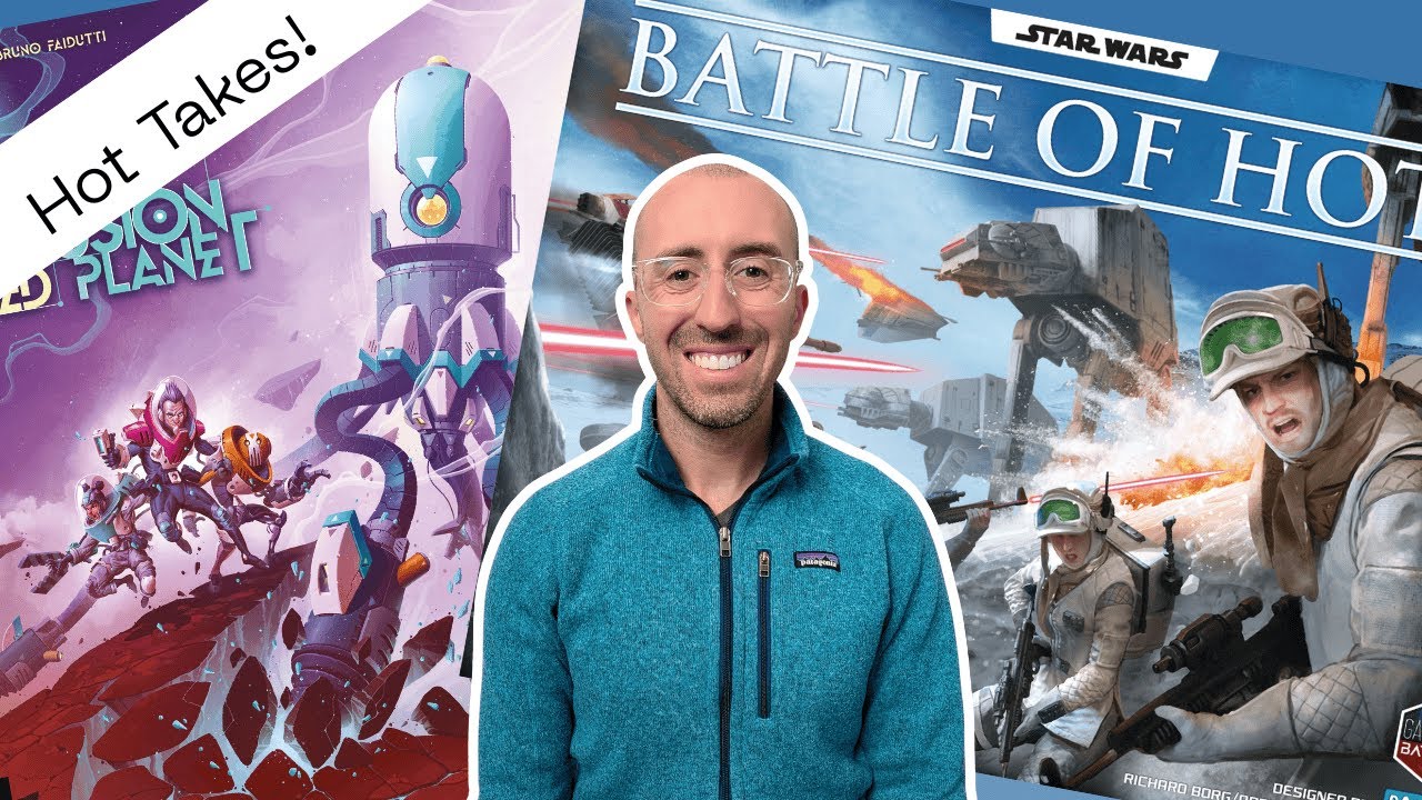 The Great Battles of Mars & Hoth | Board Game Hot Takes!