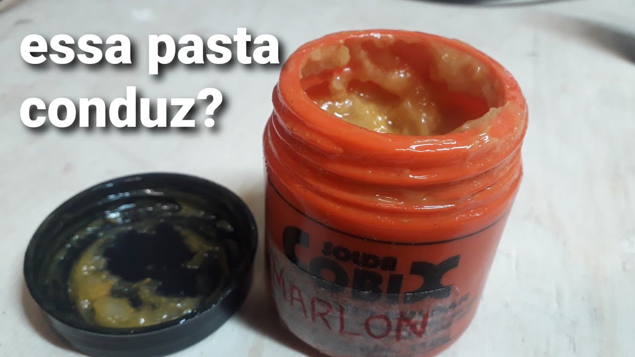 Pasta Para Soldar Cobix Conduz?