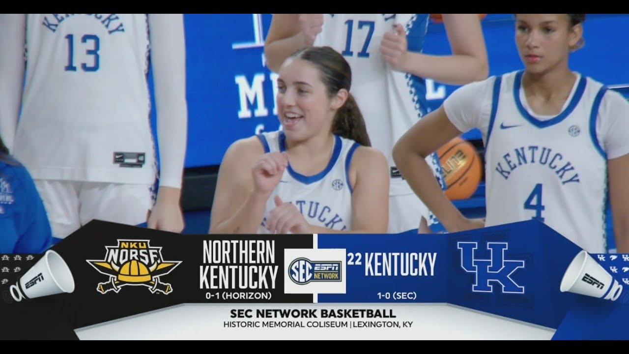 2024-2025 - Kentucky Women's Basketball - Kentucky vs Northern Kentucky (Game 2)