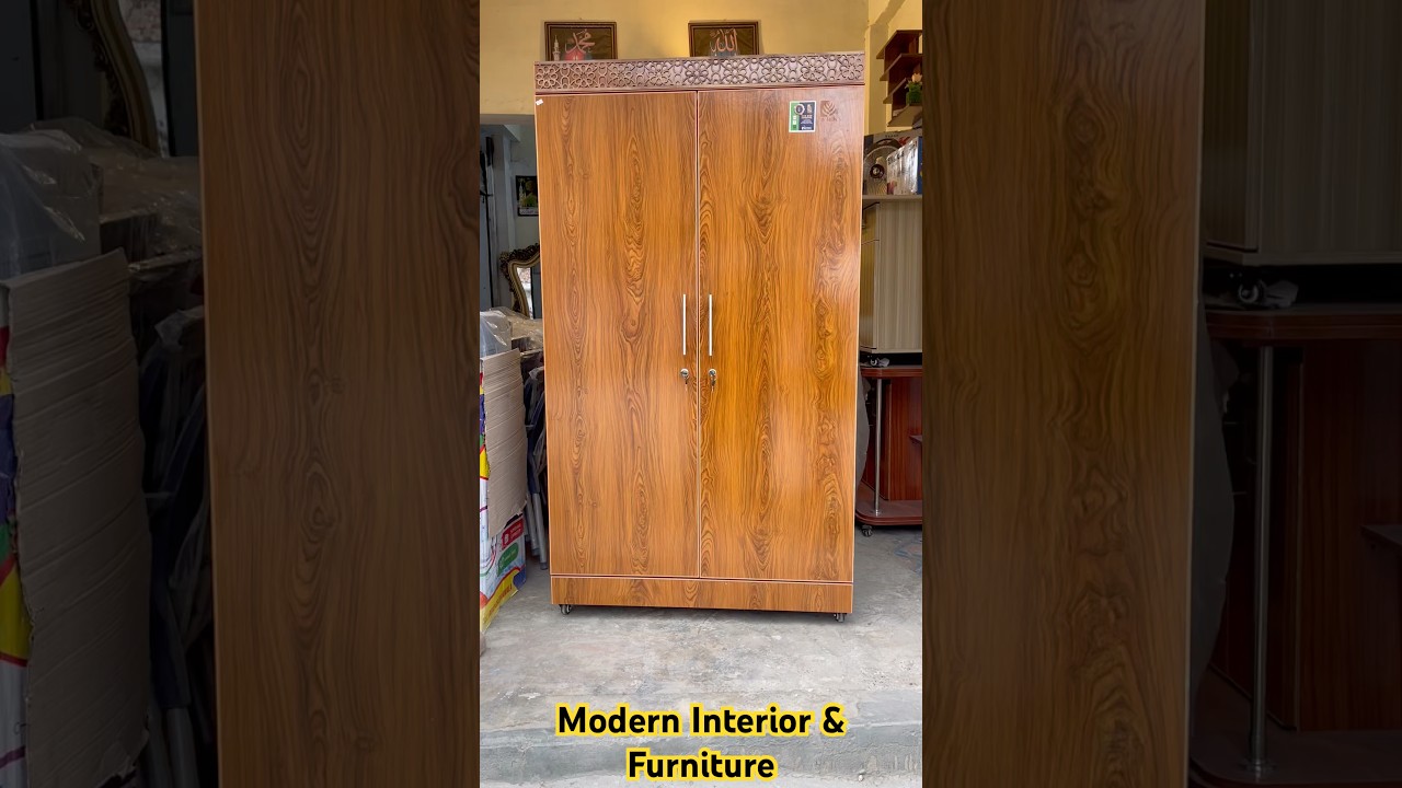 2 Door New design Almari #viralvideo #trending #ytshorts #wood #home #furniture