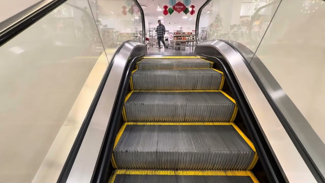 Schindler 9300 Double-File Escalators ~ JCPenney - Louis Joliet Mall ~ Joliet, IL