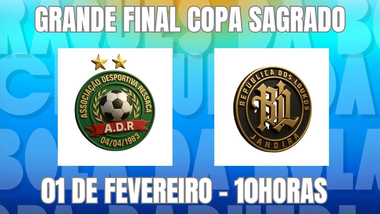 AO VIVO - RESSACA X REPUBLICA - GRANDE FINAL COPA SAGRADO