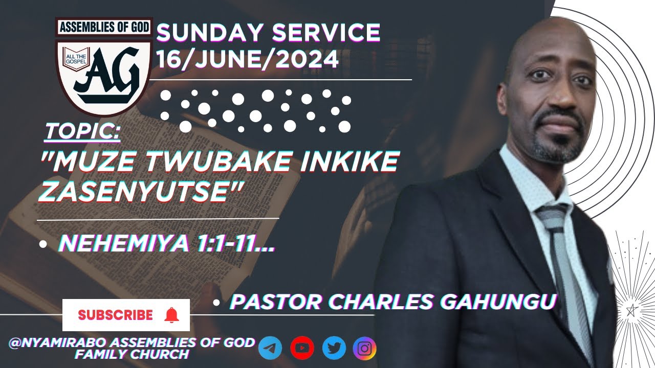 MUZE TWUBAKE INKIKE ZASENYUTSE | Pst. Charles GAHUNGU