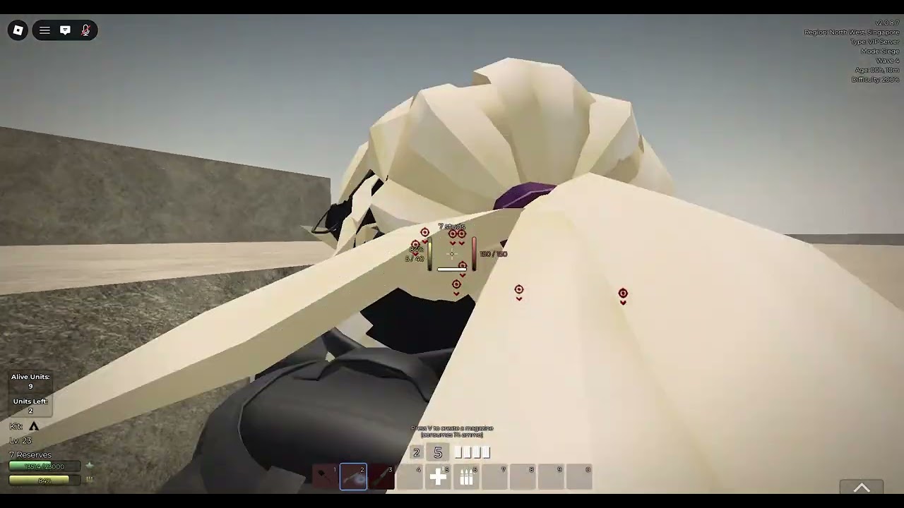 Roblox Dummies vs Noobs Masochist solo attempt failure.