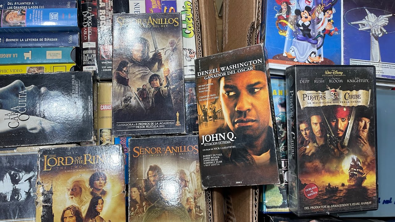 💥🔥Unboxing Épico VHS’s 📼 Mi Colección de VHS (parte 1)