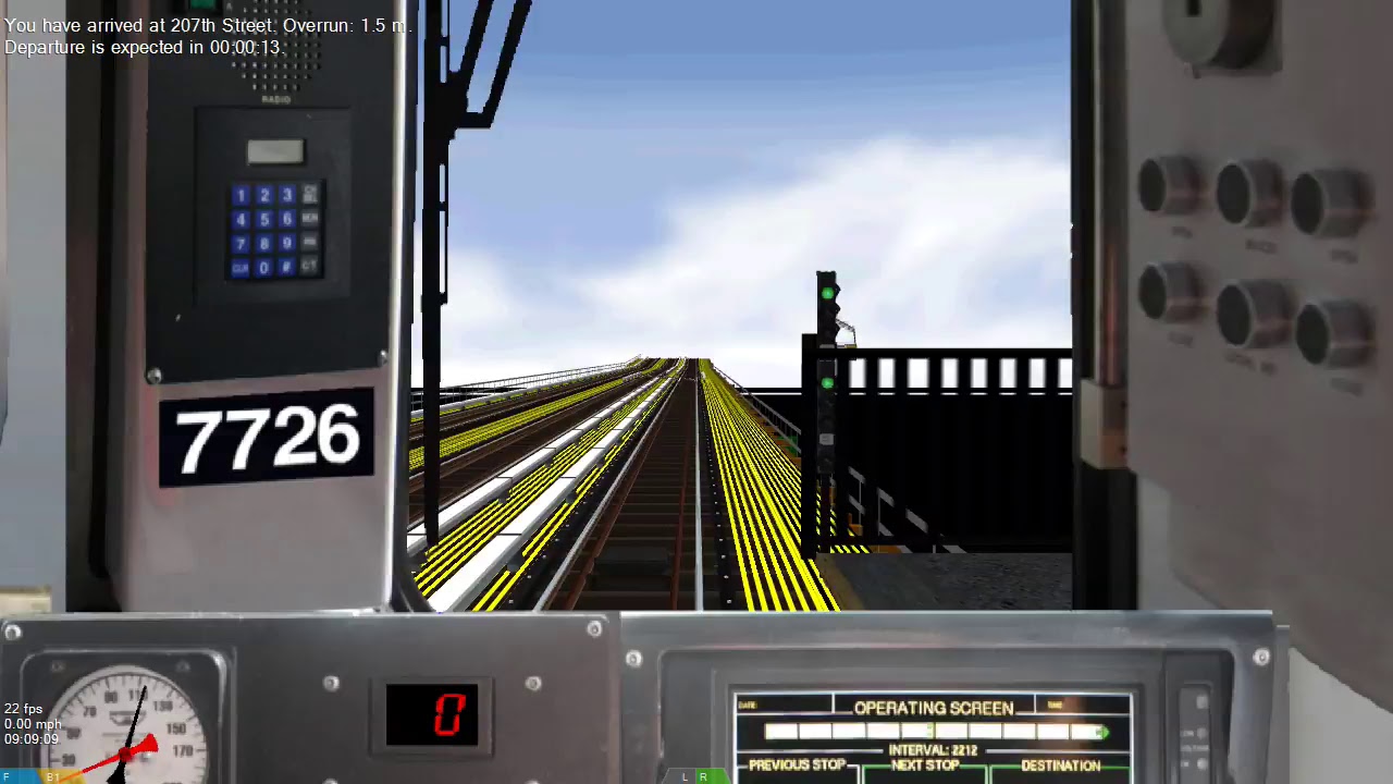 OpenBVE Livestreams: R142A 2 Train to 215th Street via 7th Avenue Express
