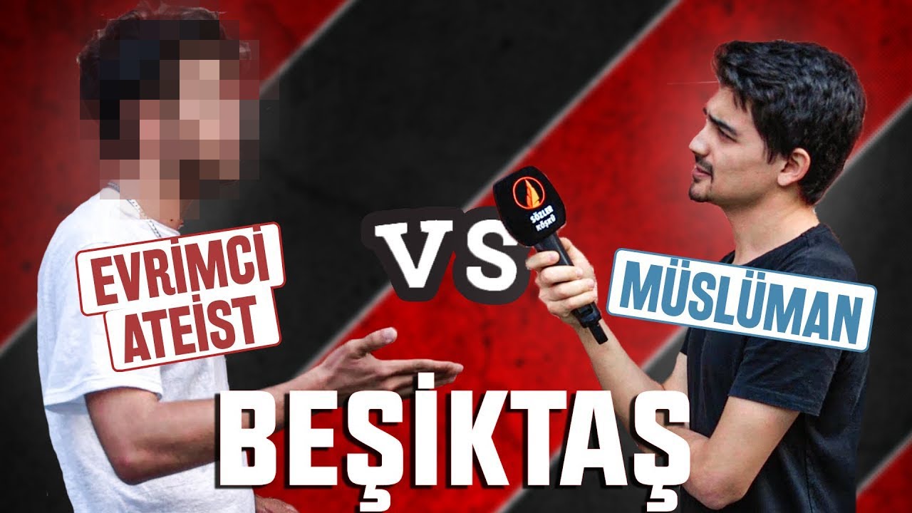 BEŞİKTAŞ'TA Evrimci Ateist İle Müslüman Gencin Tartışması - İman Etti Mi?