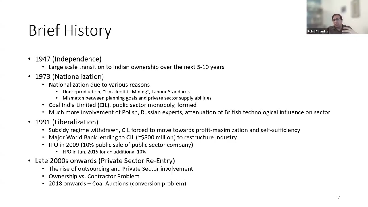 International Growth Centre | Webinar 3: The political economy of India's coal transition