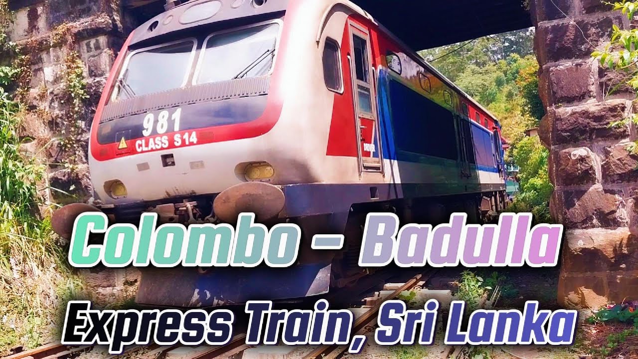 Luxury Train | Colombo to Ella | Badulla Train Sri Lanka | Nuwara Eliya to Ella Train Ride