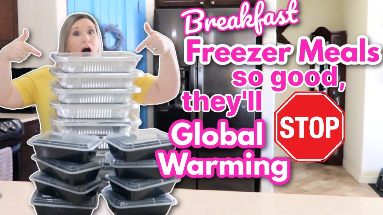BACK TO SCHOOL MAKE AHEAD BREAKFAST FREEZER MEALS