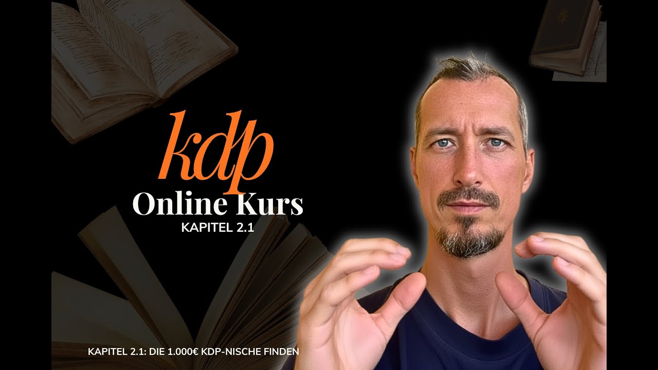 KDP-KURS 🔑 Lektion 2.1: Die 1.000€ KDP-Nische finden (Hohe Nachfrage, 0 Konkurrenz) - SOFORT prüfen!