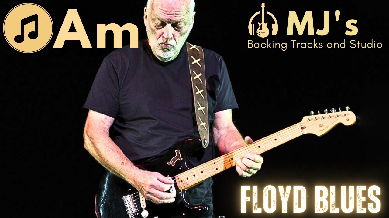 Pink Floyd style Groovy Blues in A minor | Backing Track