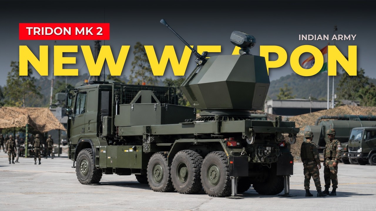 Defence Updates - India Tridon Mk 2 Air-Defence System, Indian Army Drone Radar, IAF Sureshastra Mk1