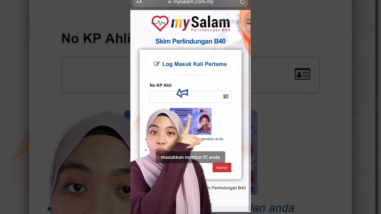 Cara Daftar MySalam 2024 #bantuan