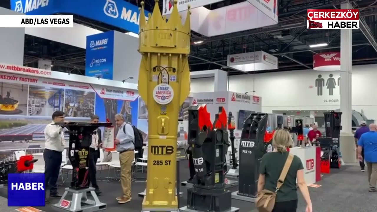 Çerkezköy'ün gururu İnan Makina Las Vegas'ta