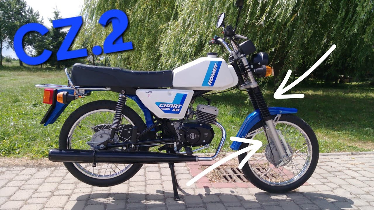 Zawieszenie romet 210 Chart, widelec teleskopowy- kilka uwag naprawczych cz.2