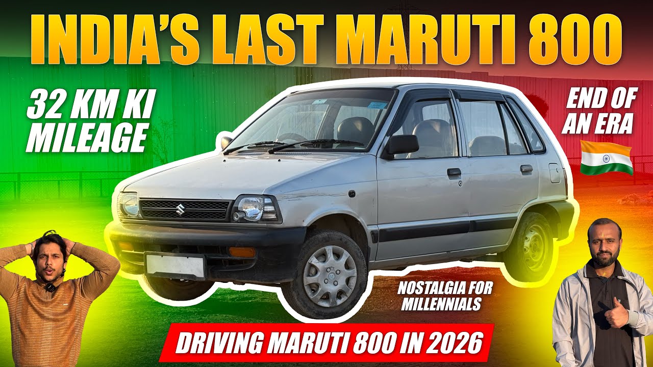 Old Maruti 800 Review in 2026 - India's Last Maruti 800 Pure Nostalgia 