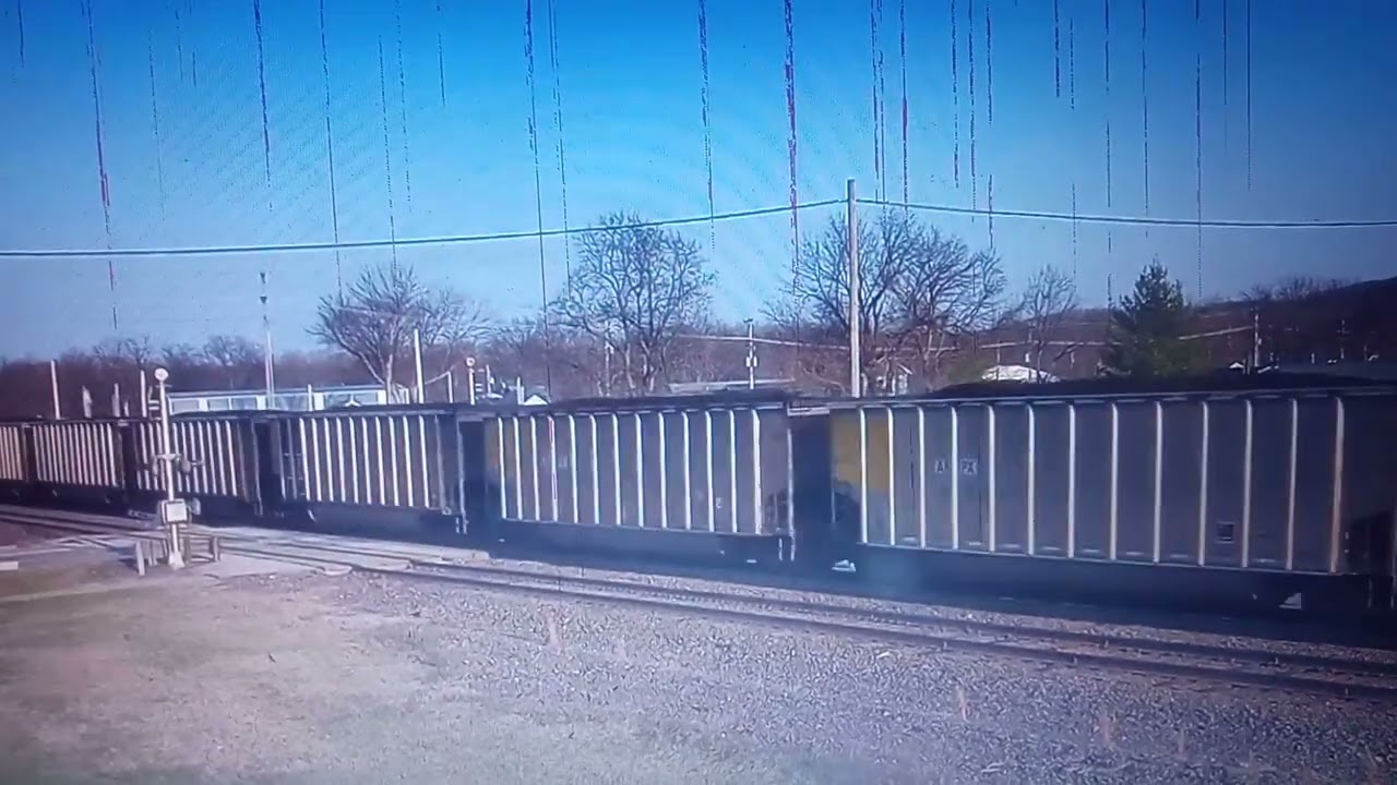 UP 5459 leads loaded coal eastbound in Pacific MO 
