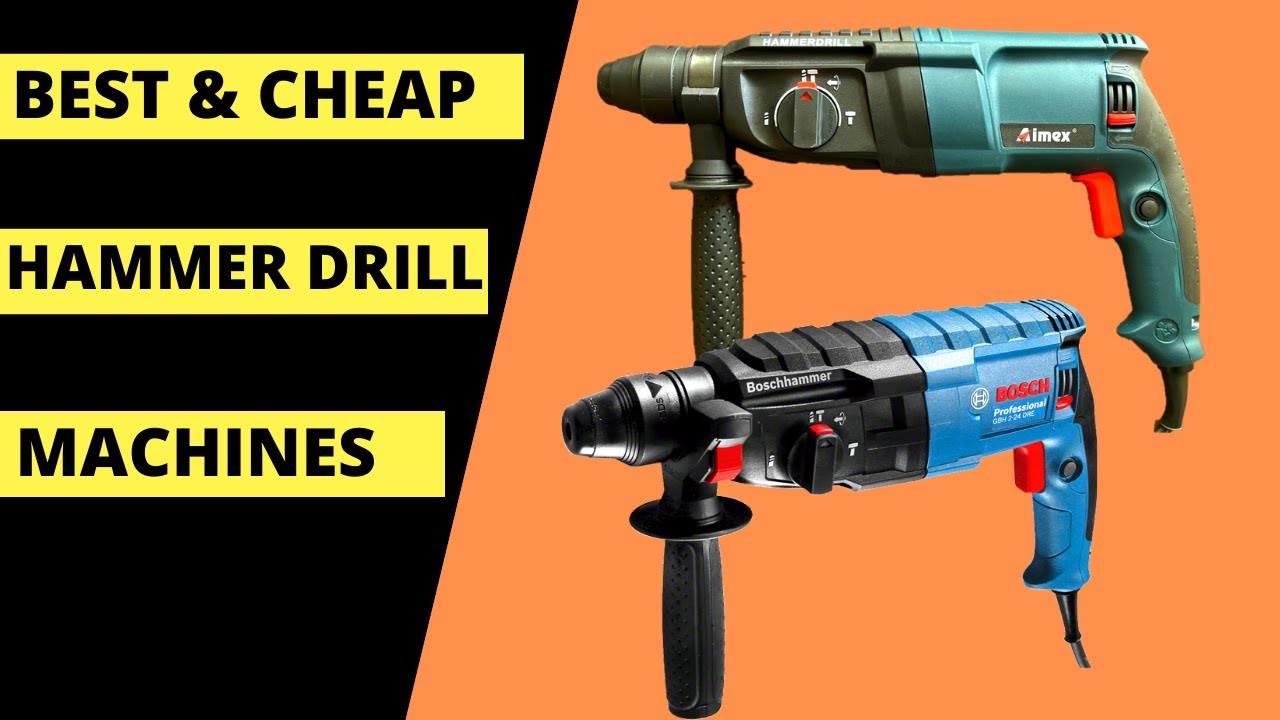 Best hammer drill machine | How to select best hammer drill machine | Bosch hammer drill machine