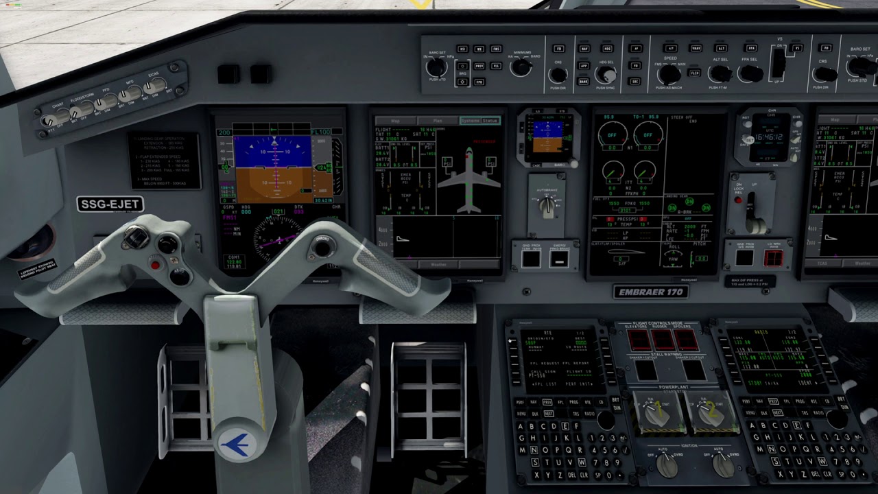 (2) SSG E-jets Tutorial Flight - Part 1: Cold&Dark, FMC configuration, Thrust settings, ENG start