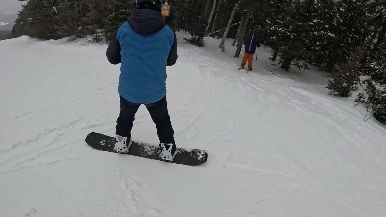 Skiing Upper Wild Thing (Double Black Diamond) Okemo Vermont