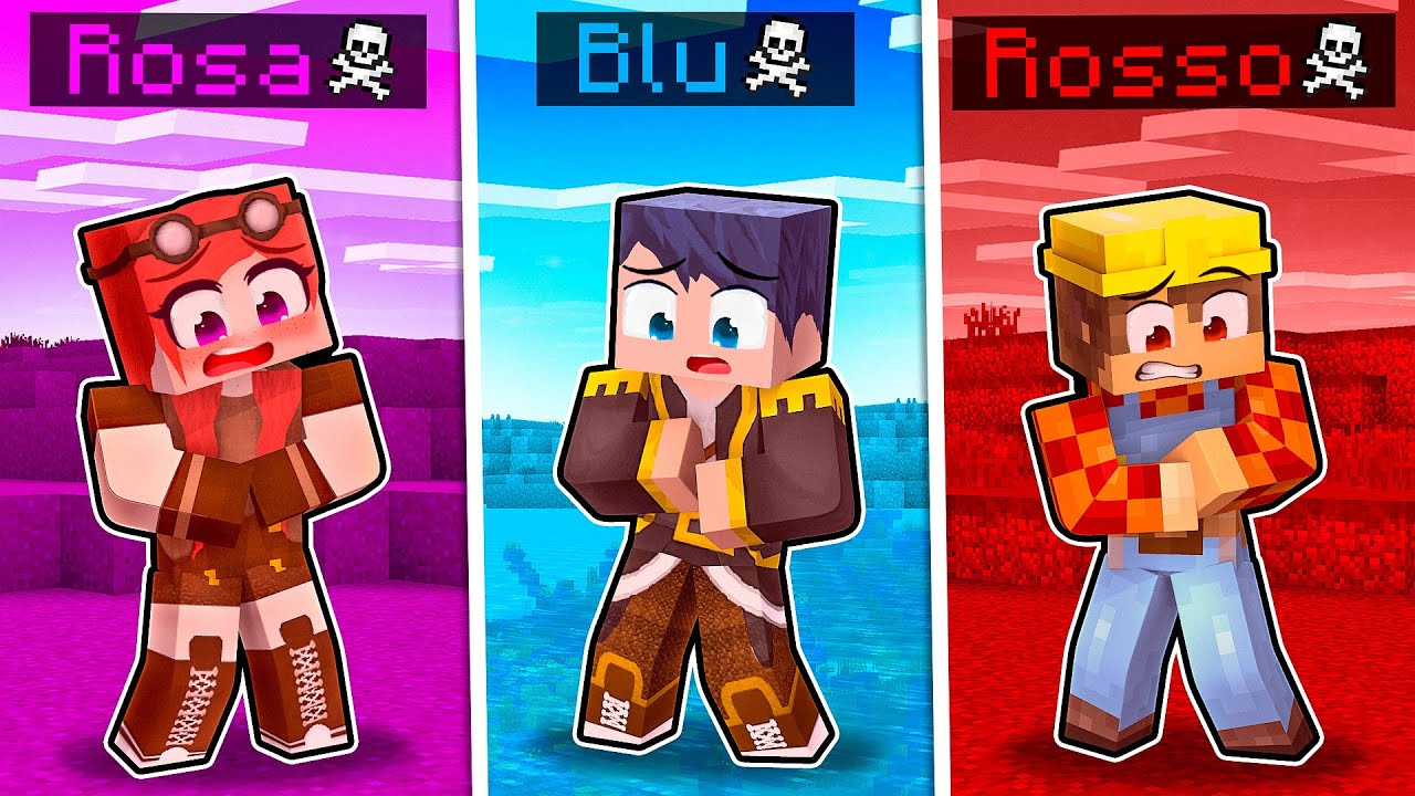 GIOCO LA MODALITÀ DEI COLORI DI MINECRAFT!