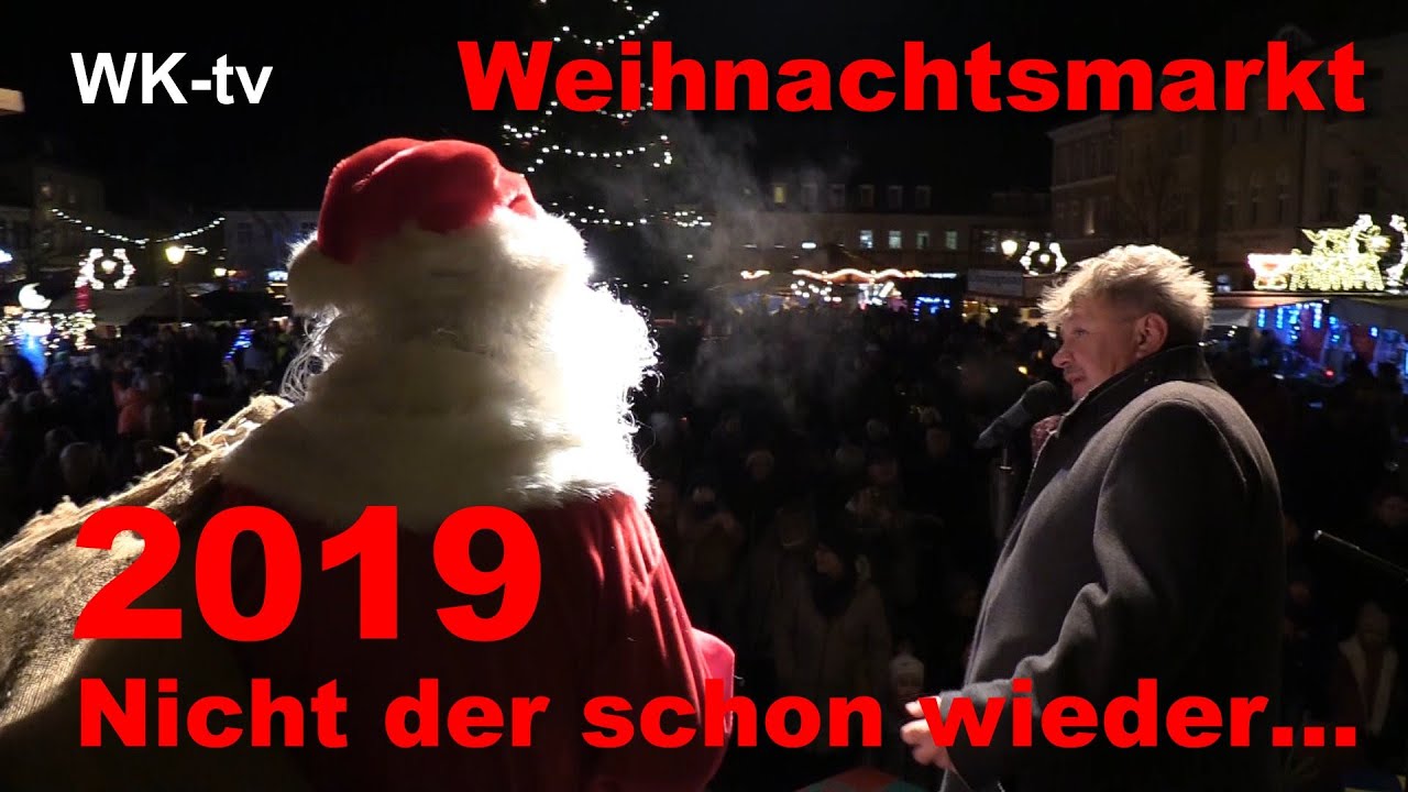 Weihnachtsmarkt 2019 - Wittstock/Dosse I Bratwurst, Glühwein, Lichterkette und Gretha Thunberg