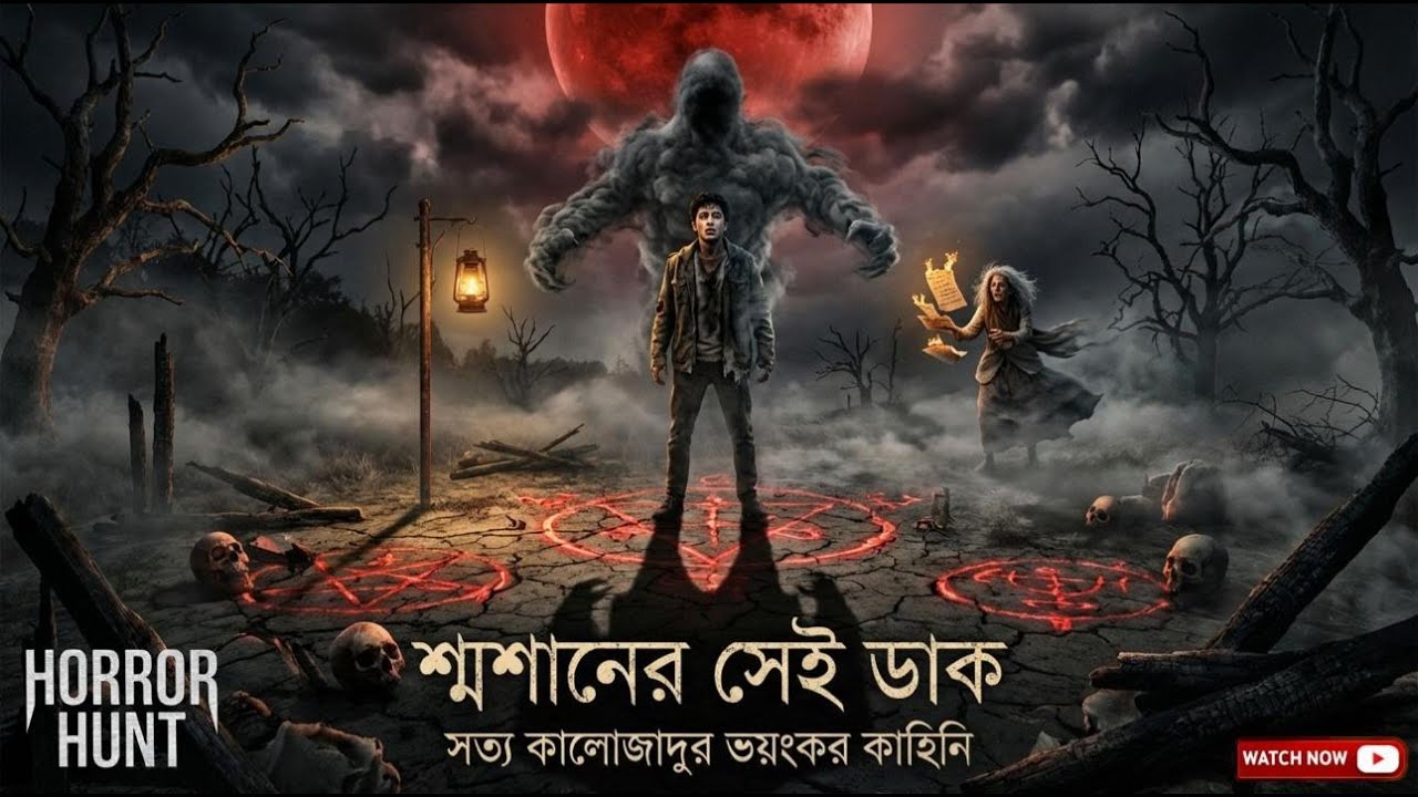 শ্মশানের সেই ডাক || সত্য কালোজাদুর ভয়ংকর কাহিনি || Horror Hunt